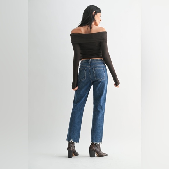 Just Black Vintage Straight Leg Jeans Size 31 - Picture 7 of 10